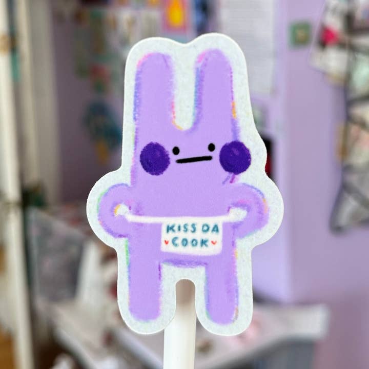 pegatina "besa al cocinero (guiña al cocinero)" para venta al por mayor de Stay Okay Studio