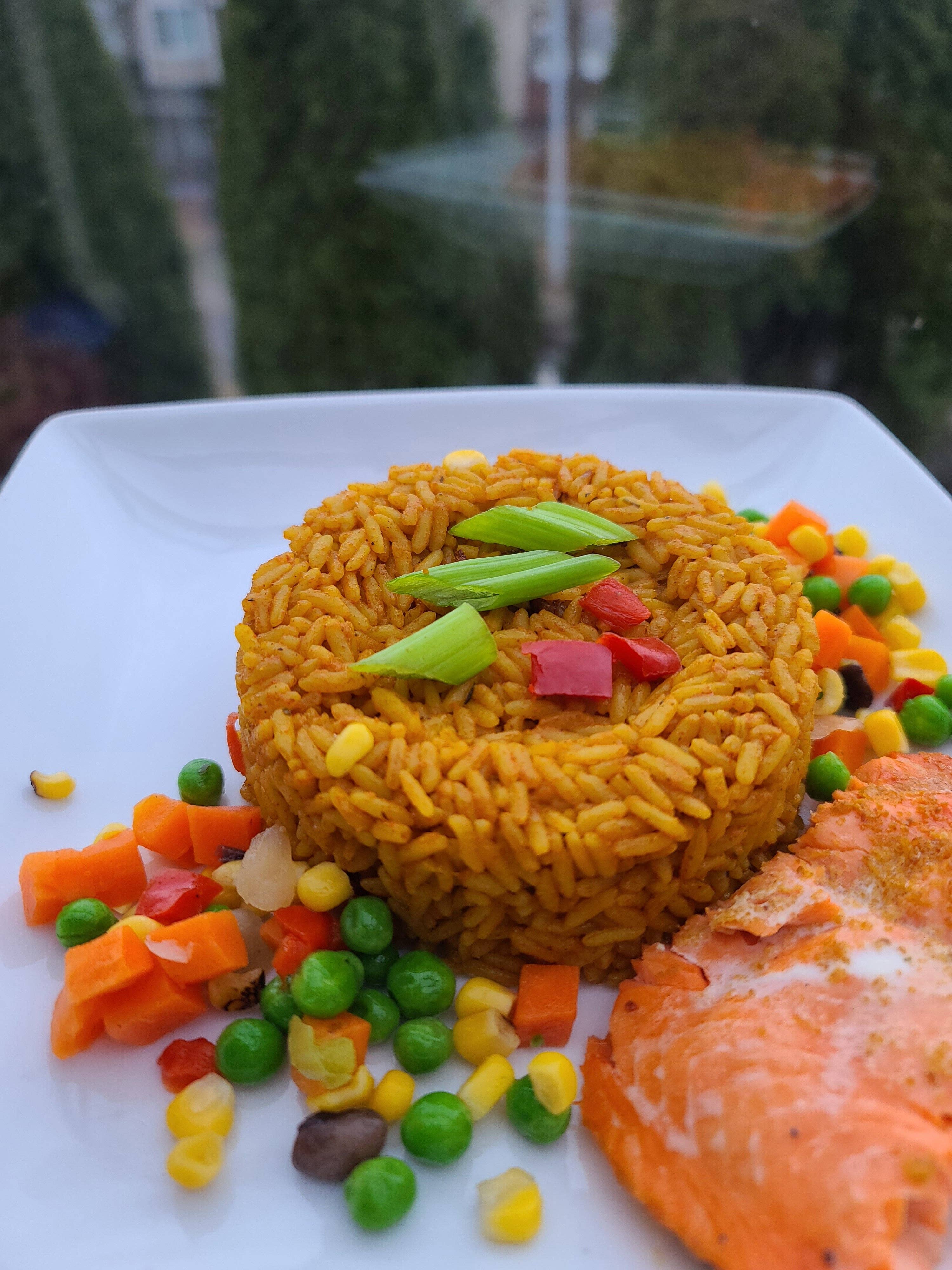 Flourish Spices - Venta al por mayor Mezclas de especias - Mezcla Flourish para Arroz Jollof (Arroz y Condimentos)1