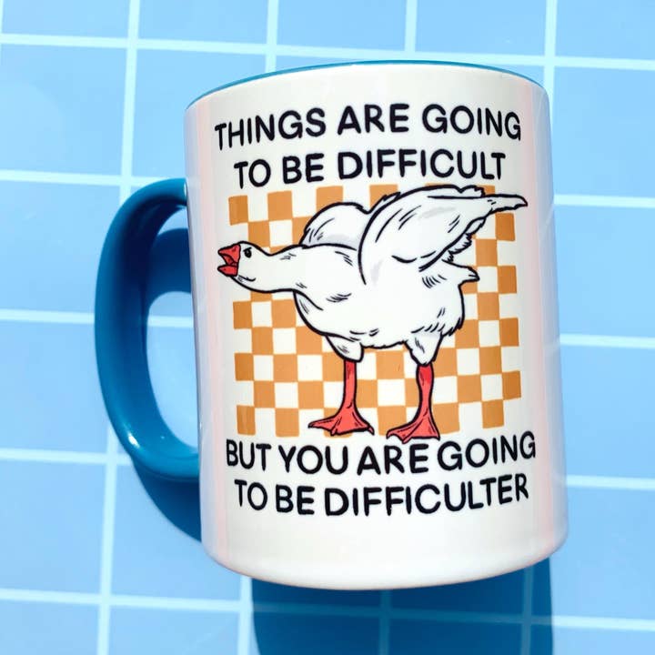 Galen gåsterapimugg – rolig gåspresent för wholesale av BearCrafts