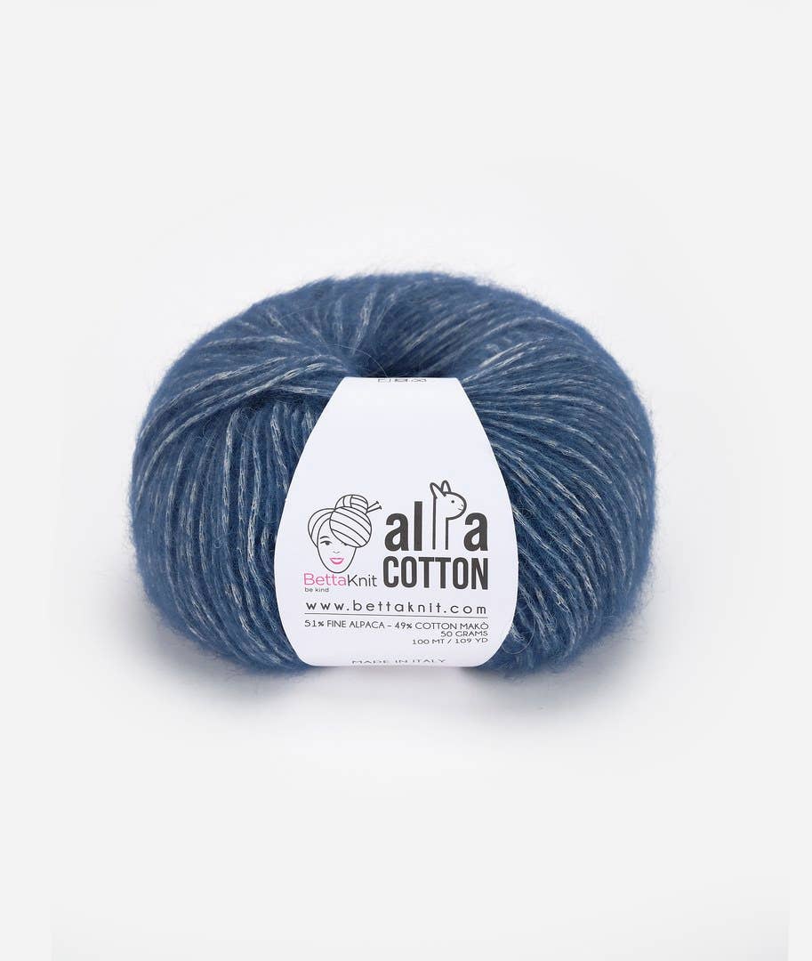 BettaKnit - Vente Fils à tricoter - Alpa Cotton - Lot de 10 pelotes11