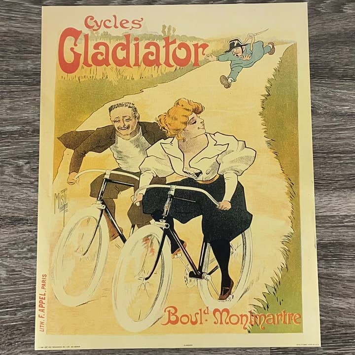 Laycomb Art & Design - Wholesale Art Print - Gladiator Cycles