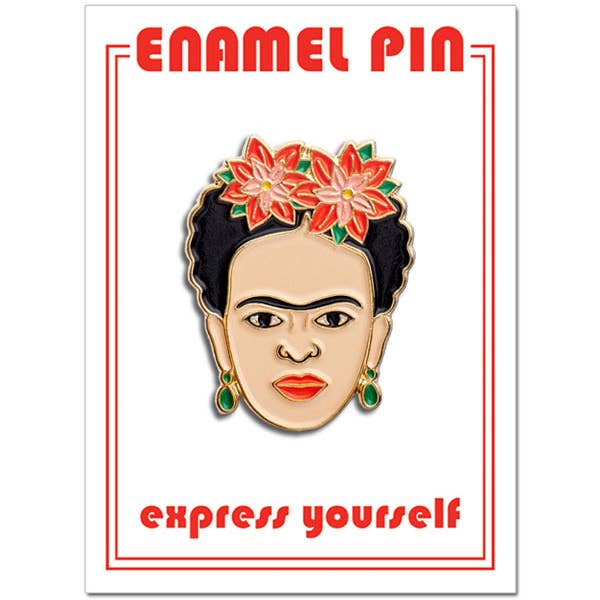 Frida Holiday Pin for wholesale by THE FOUND