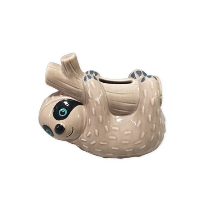 Creative Gifts International Inc. - Wholesale Money/Piggy Bank - Ceramic Sloth Bank