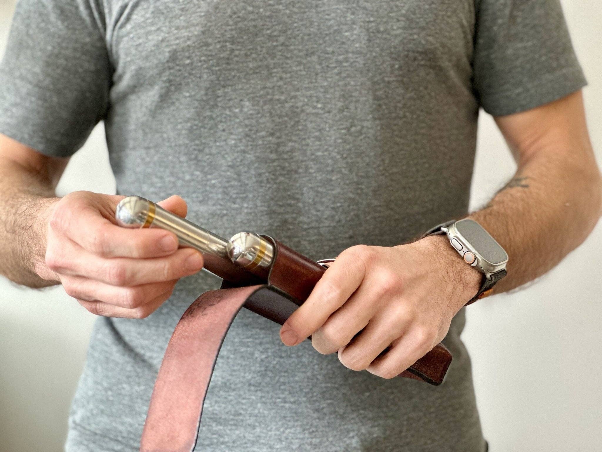 A. M. Aiken - Wholesale Humidor/Cigar Accessory - Leather Cigar Case with Optional Cigar Tubes1