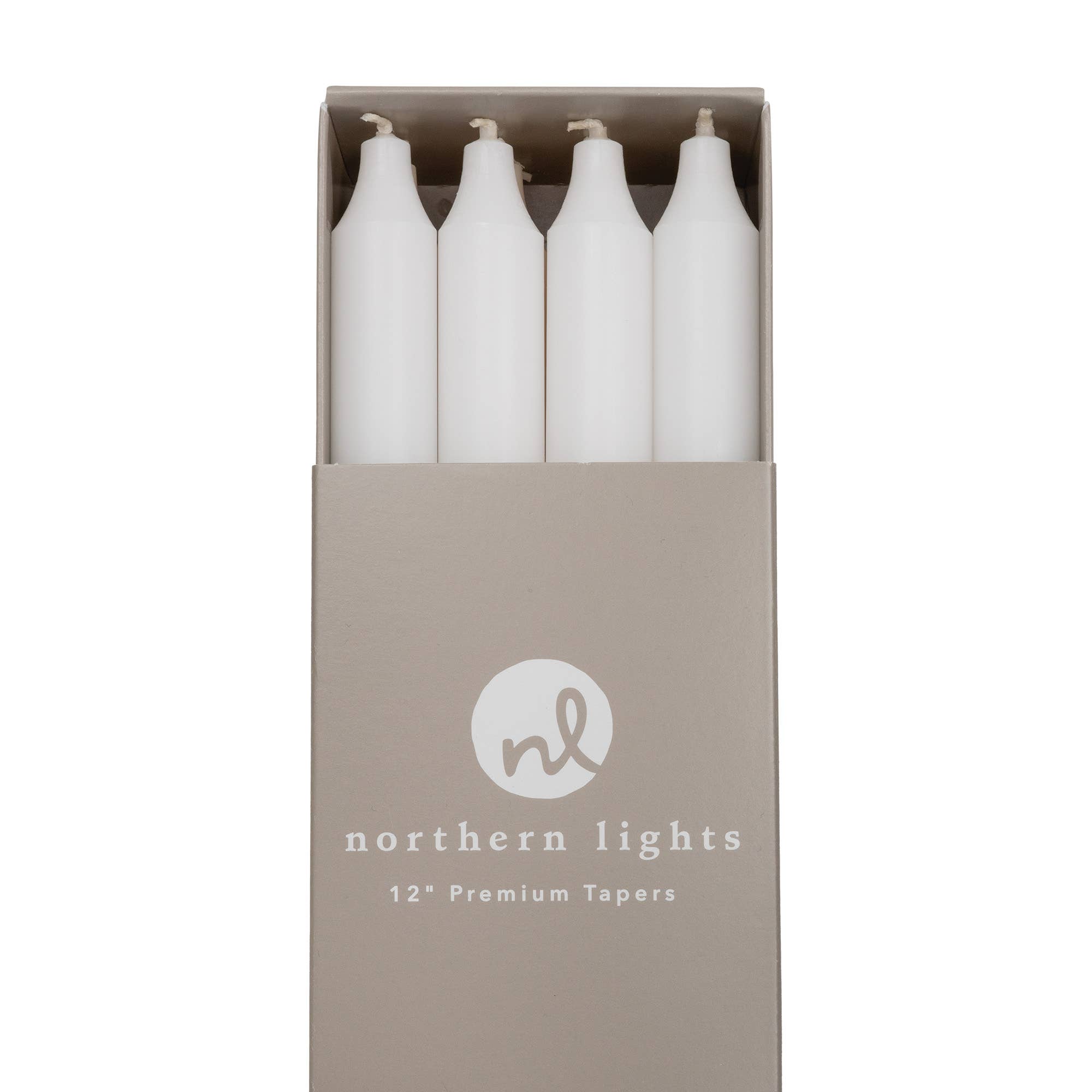 Northern Lights - Wholesale Tapered Candle/Candlestick - 12" Taper Candles - 12pc Box1