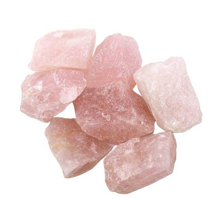 Raw Crystal - Rose Quartz - Small, 1lb for wholesale by Earths Elements Wholesale