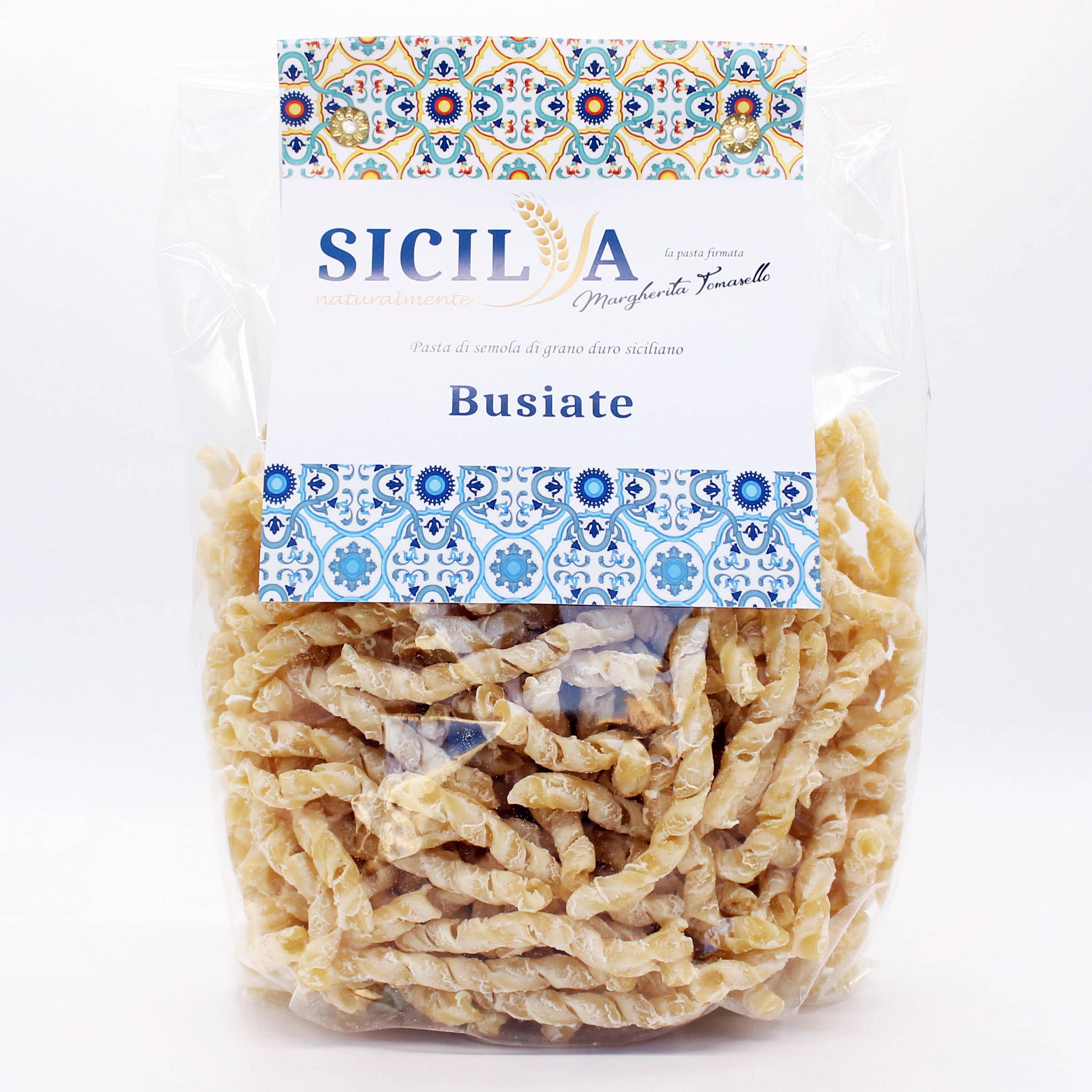 Sicilia naturalmente - Wholesale Pasta - Pasta Busiate Corte - Made in Italy (Sicily)2