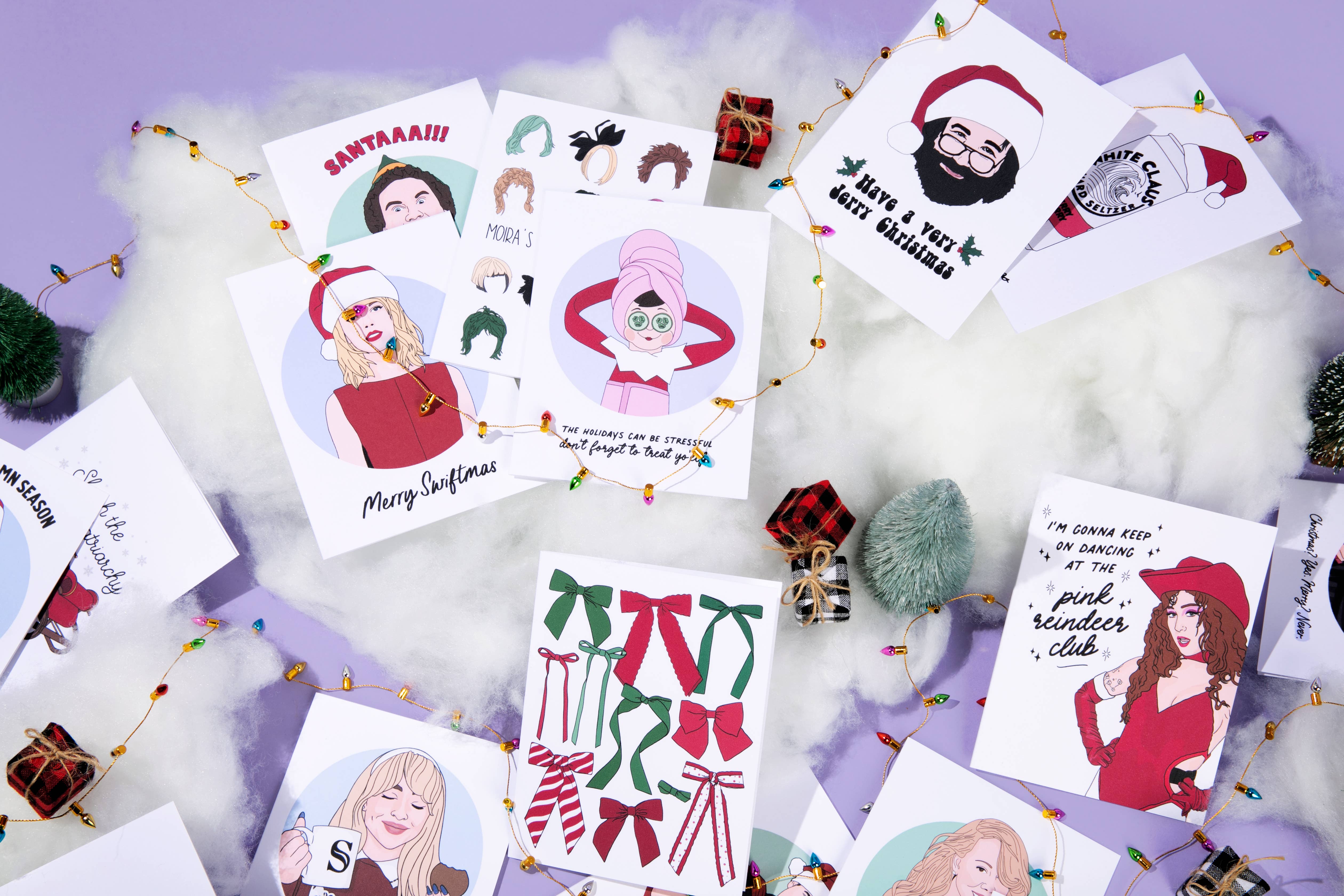 Sammy Gorin LLC - Wholesale Christmas Card - Merry Swiftmas Card2