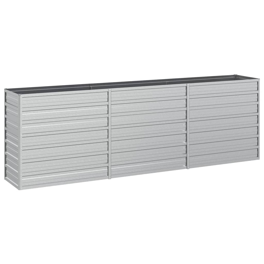 Greenwestons – wholesale Planter box – Green's Garden Raised Bed 94.5"x15.7"x30.3" Galvanized Steel1