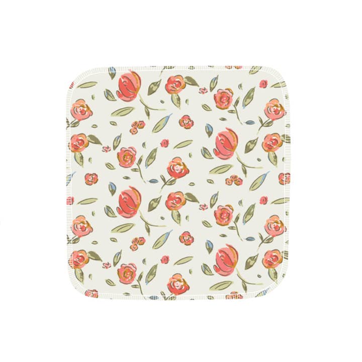 Reusable Paper Towels--Little Briar Rose for wholesale by Porter Lee's