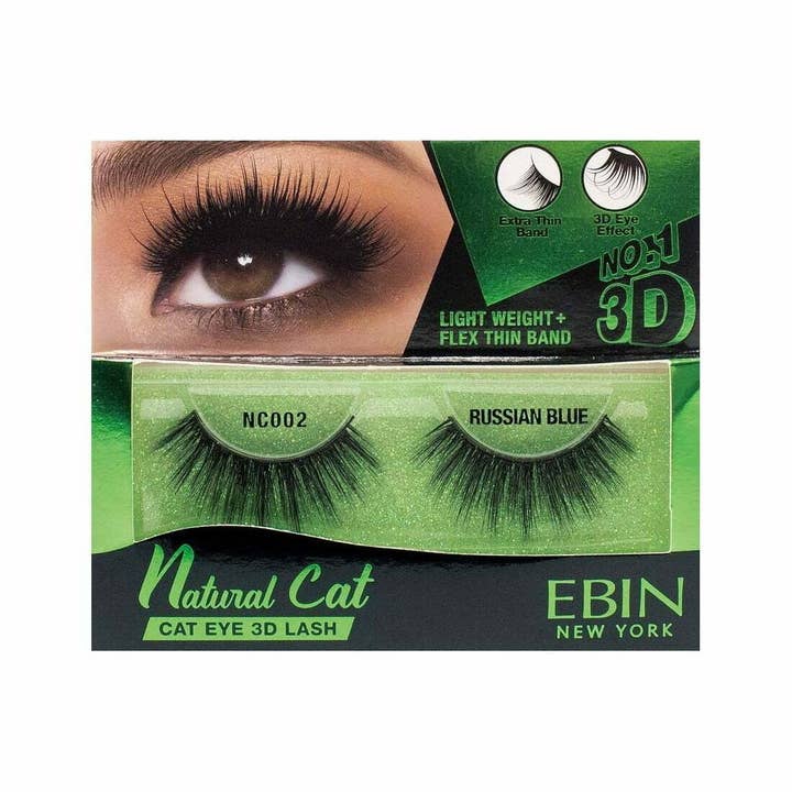 Diacly - Wholesale False/Fake Eyelashes - Ebin New York 3D Natural Cat Eyelashes