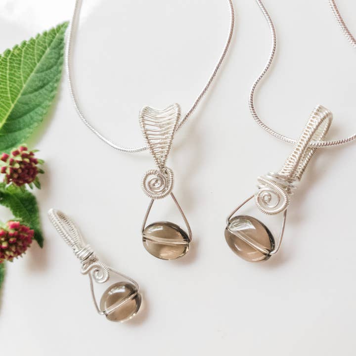 Smokey Quartz Dainty for wholesale by BellaChel Jeweler