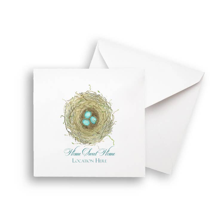 French Graffiti – Toalha de chá por atacado – Ninho com Ovos Azuis e Localização5