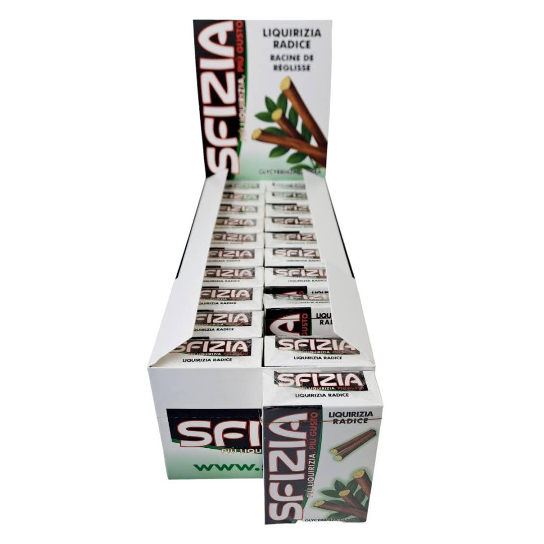 pirotta srl - Wholesale Retailer Display - Food & Drink - Sfizia Display 20 packets licorice root 25g0
