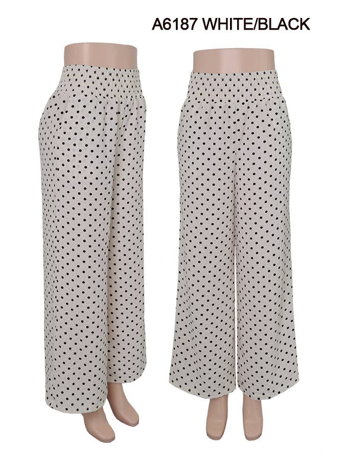 SSImport – Großhandel Hose – Damen – A6187 WEIT GESCHNITTENE LUFTIGE HOSE FRÜHLING UND SOMMER 12 STÜCK/PAKET5