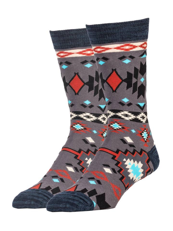 Oooh Yeah/Sock It Up/Oooh Geez Slippers - Wholesale Socks - Men's - Cascara Sagrada | Men's Premium Cotton Crew Dress Socks