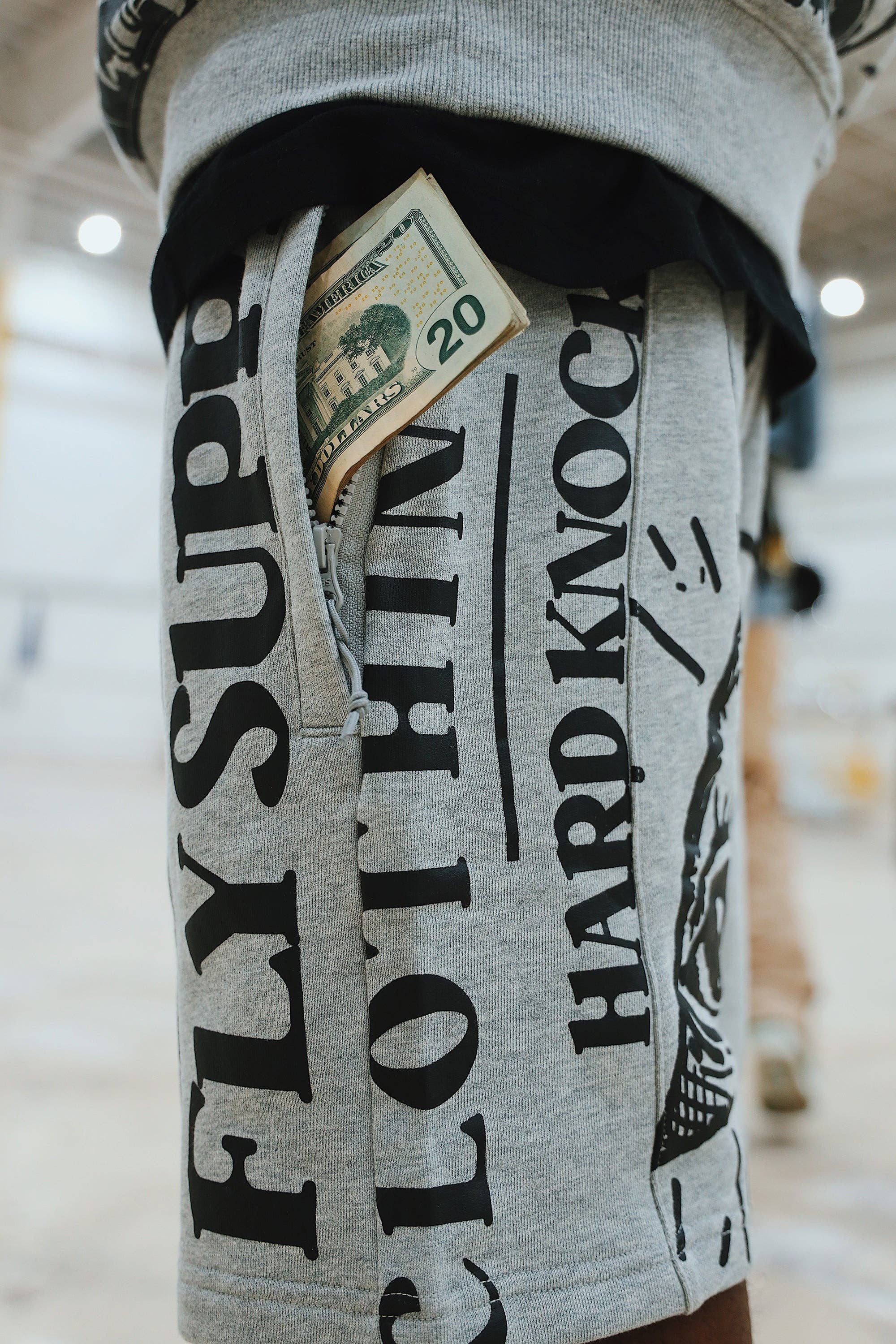 Heather Grey New Rich Crewneck Sweater (Heather Grey) for wholesale on Faire15