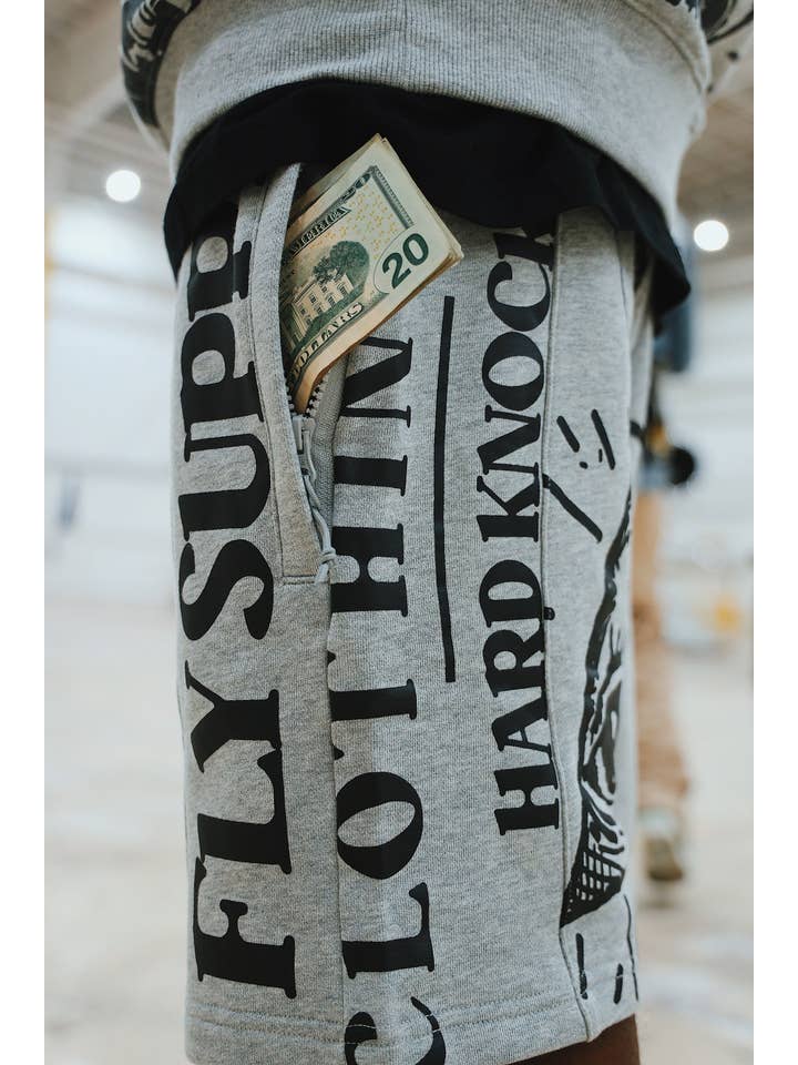 Heather Grey New Rich Crewneck Sweater (Heather Grey) for wholesale on Faire15