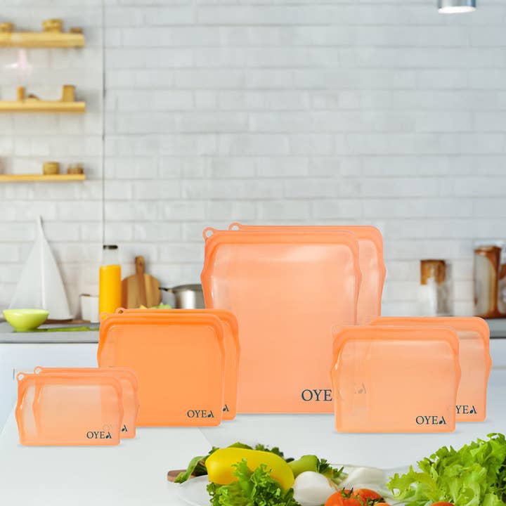 8-pack orange påse startpaket för wholesale av OYEA Bags