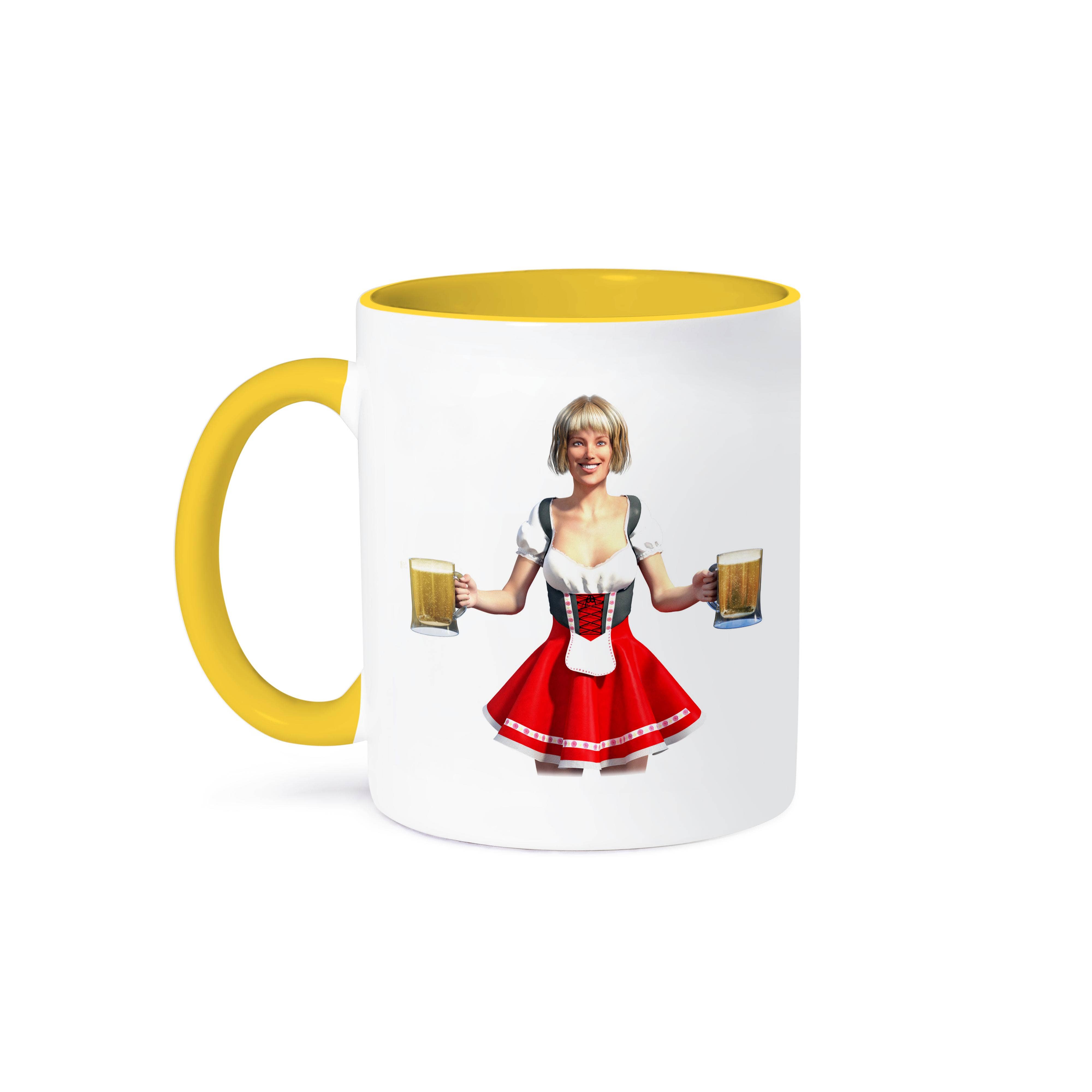 3dRose - Wholesale Coffee Mug - 3dRose, Oktoberfest Girl with Beer, Mug0