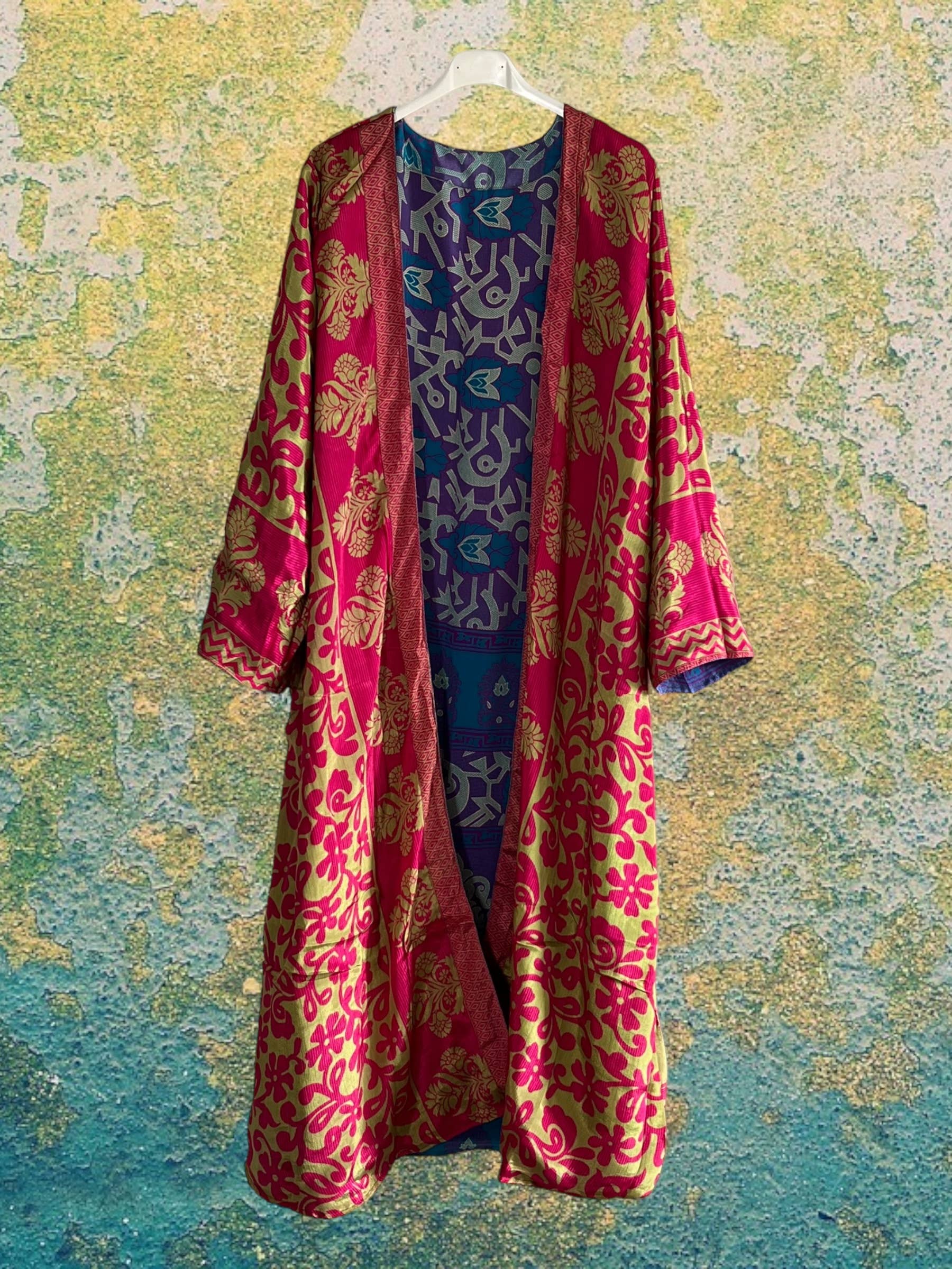 Kinomy – Engroshandel Kimono - Dame – Kinomy XL vendbare lange kimonos i silke til kvinder, pakke med 1011