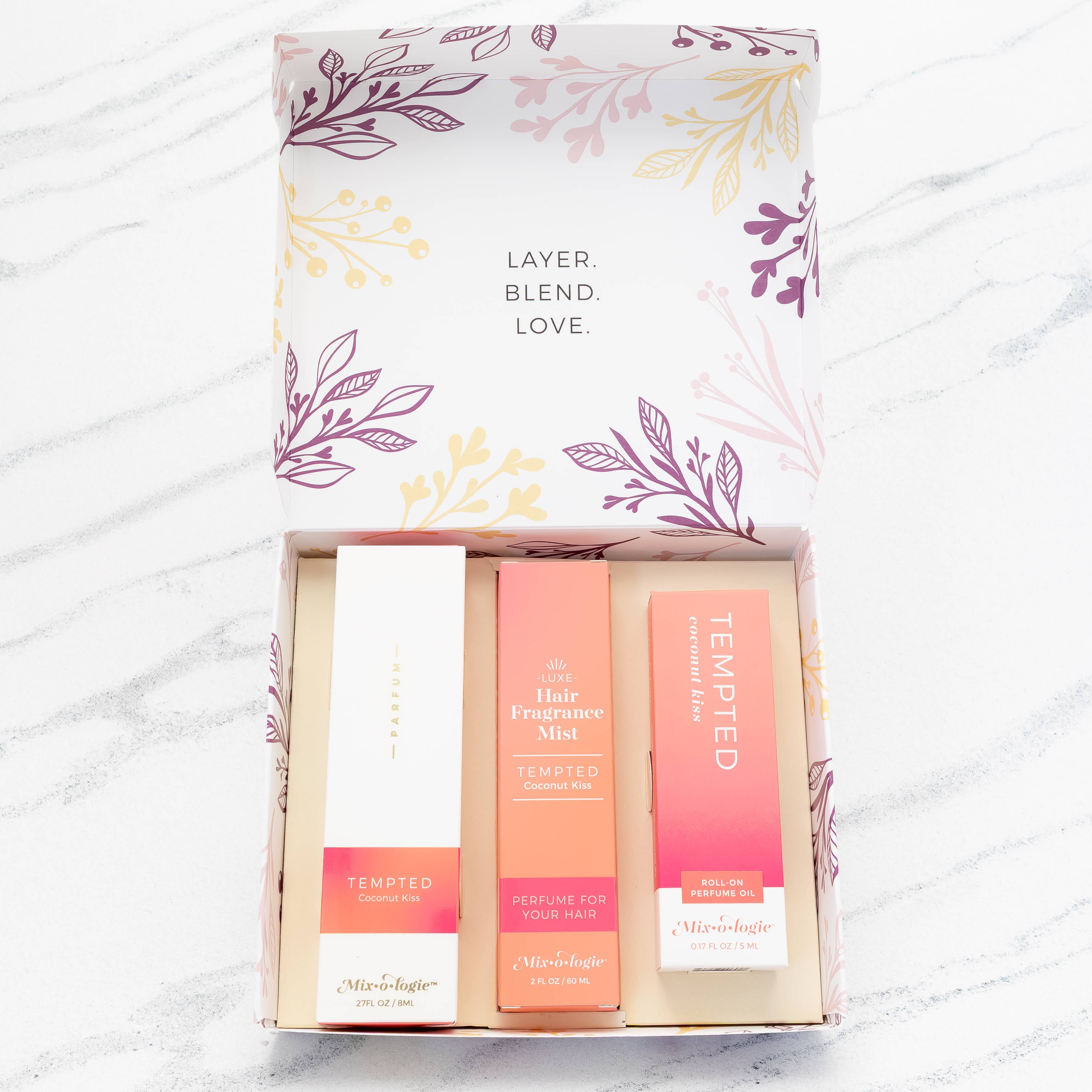 Mixologie - Vente Set de bain et corps - Coffret Cadeau Parfumé (choisissez le parfum)5