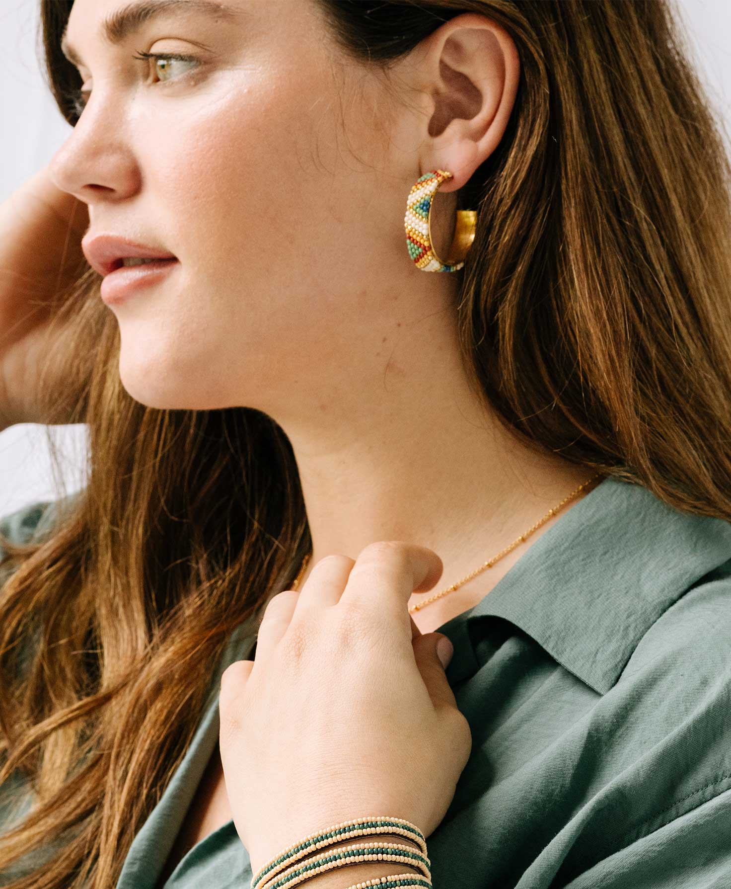 Noonday - Wholesale Hoop Earrings - Festival Hoops1