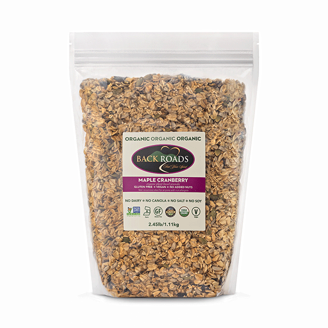 Back Roads Granola - Wholesale Granola - Maple Cranberry Granola1