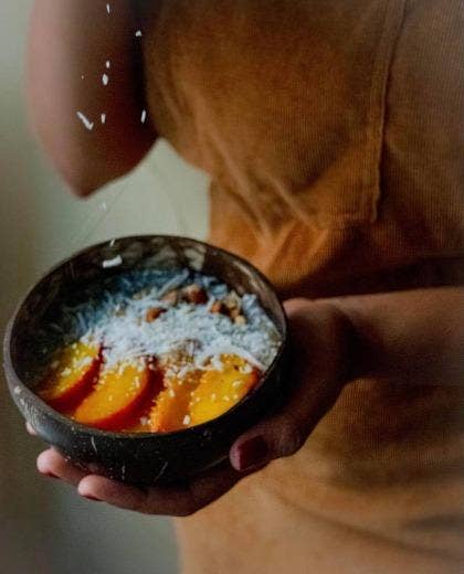 Panda & Coco – wholesale Bowl – Coconut Bowl with spoon1