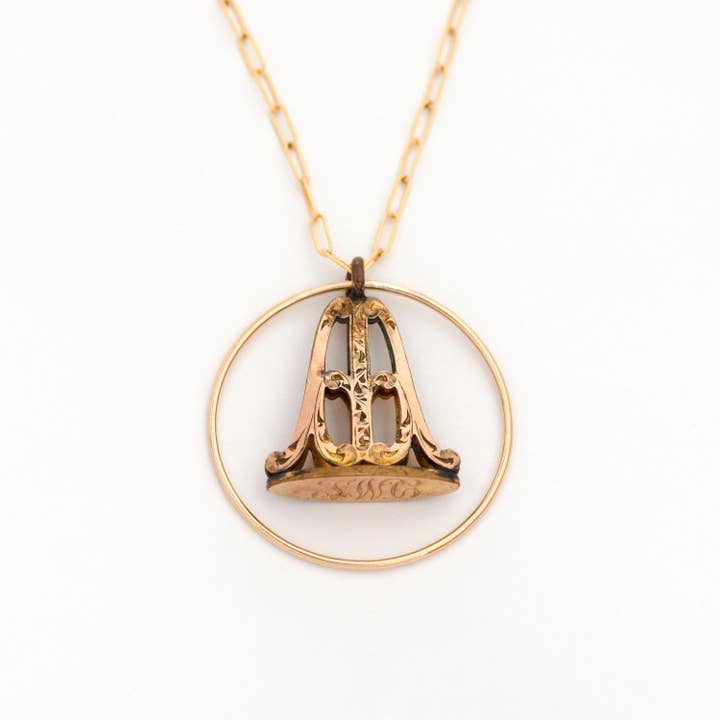 Colar Fob Victorian Circle Watch por atacado de Lily Henry Jewelry