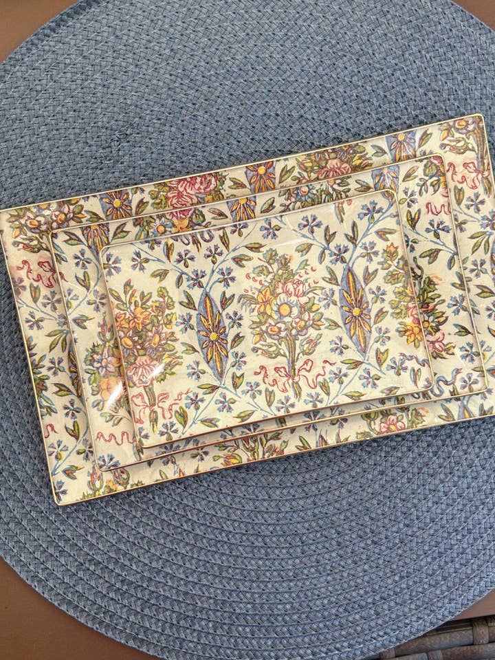 Glass Handmade Plates & Trays - Heirloom for wholesale by Biccara