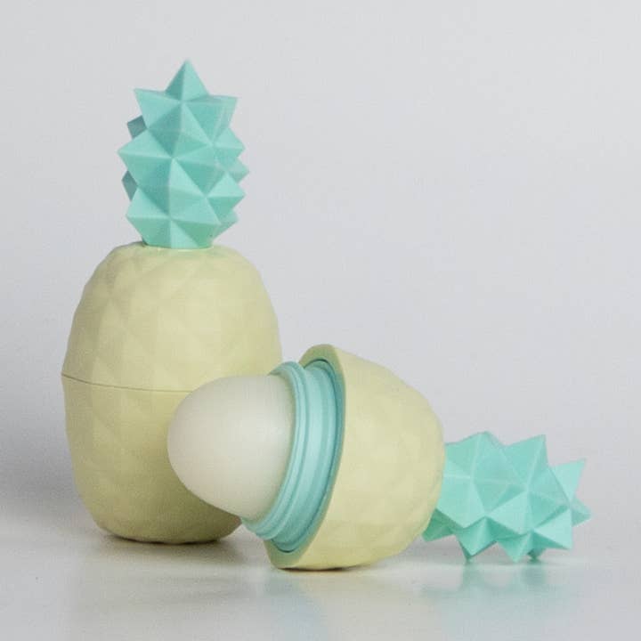 Yellow Pineapple Lip Balm 100 % Natural PINEAPPLE for wholesale by Rebels Refinery USA
