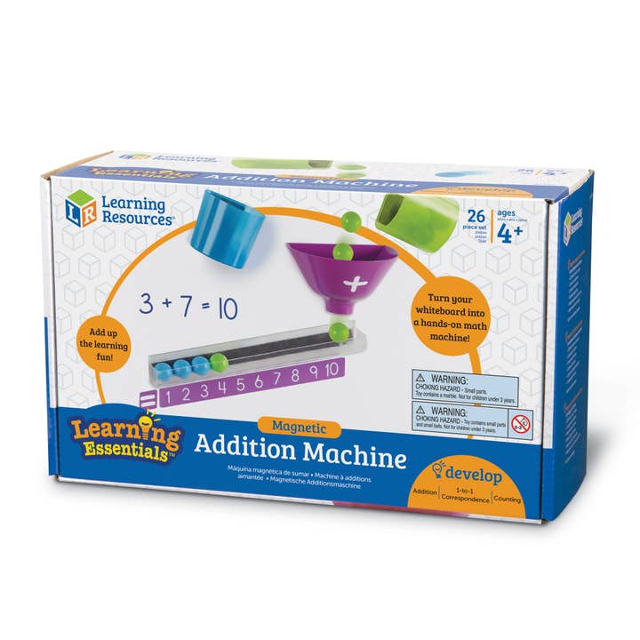 Learning Resources - Wholesale Toy Set - Kids - Magnetic Addition Machine