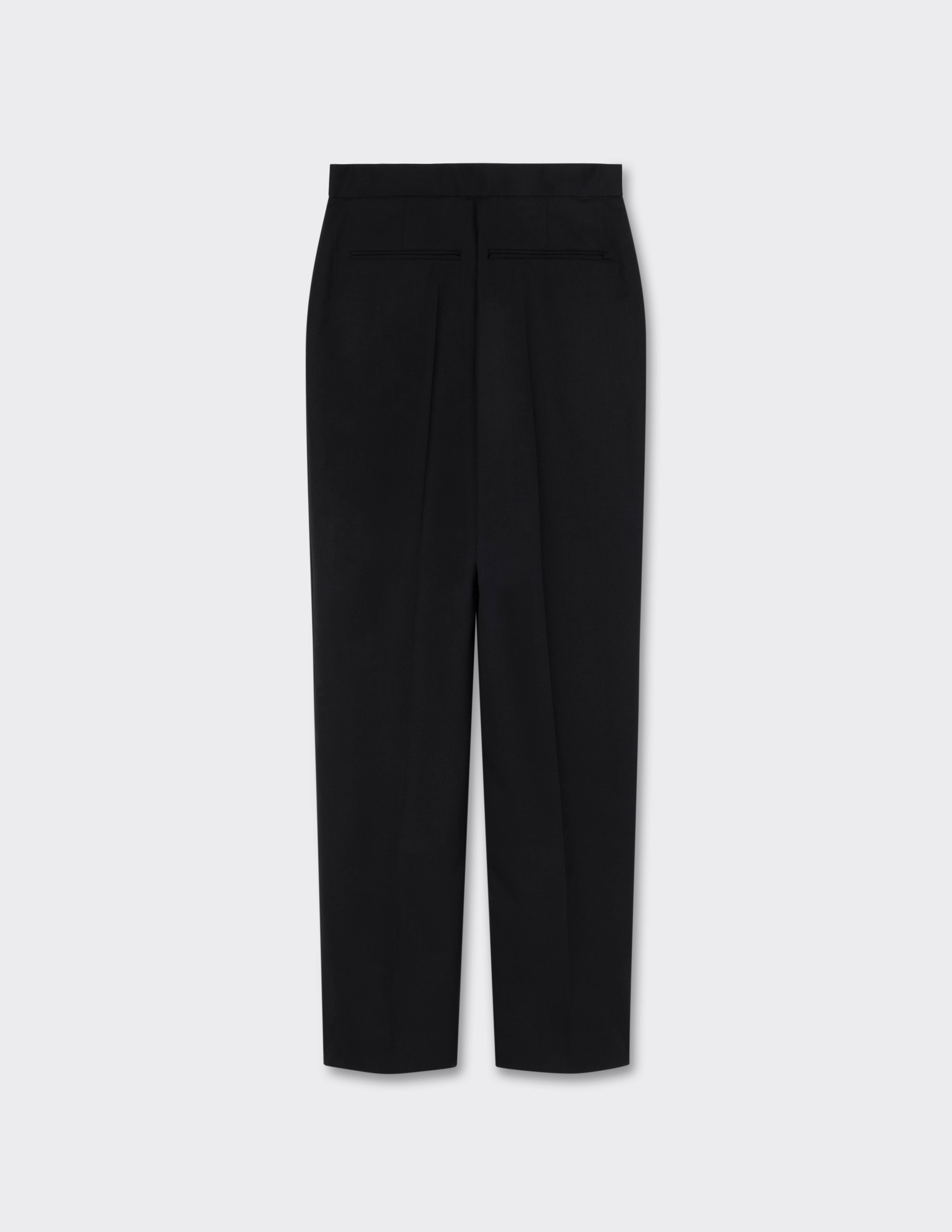 A  LINE - Wholesale Pants - Women's - Creased straight-leg wool trousers1