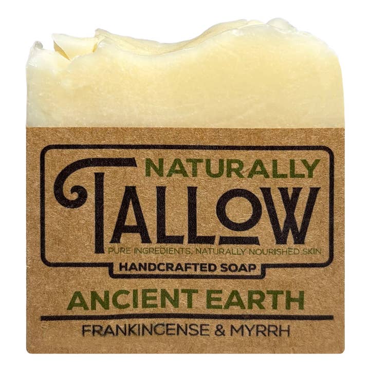 Naturally Tallow - Wholesale Bar Soap - Naturally Tallow - Ancient Earth Soap | Frankincense & Myrrh0