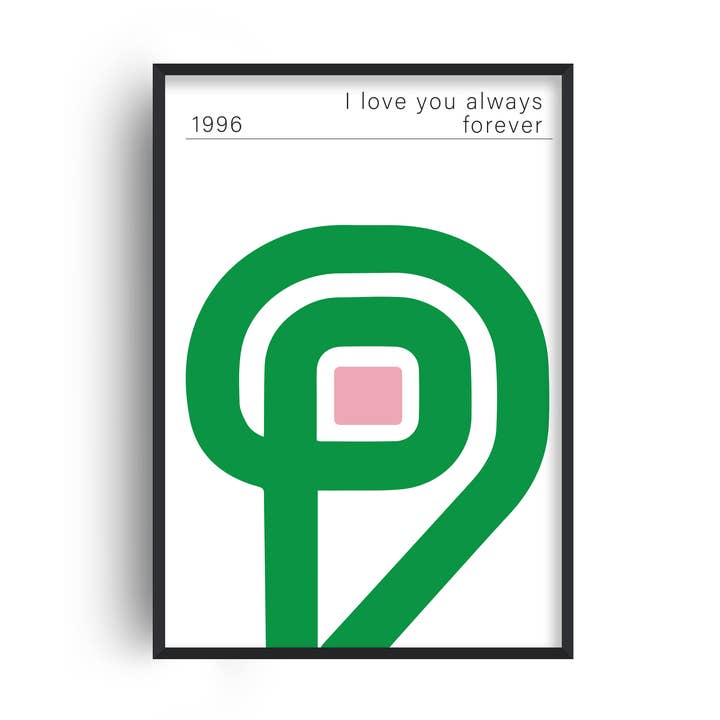 Je t'aime toujours pour toujours Décoration murale musicale Impression artistique pour la vente par Fanclub