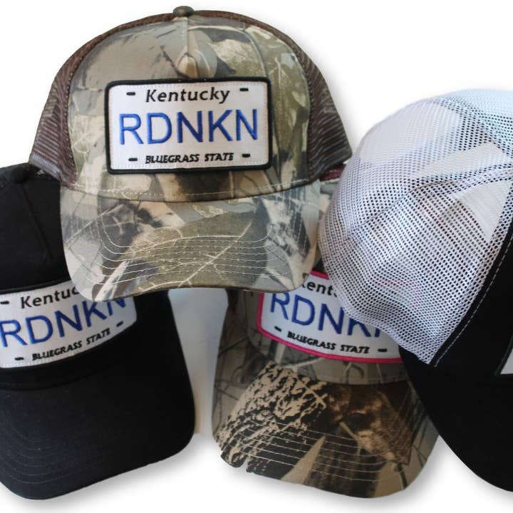 Kentucky RDNKN Mesh Snapback Trucker hat for wholesale by RDNKN Clothing and Apparel