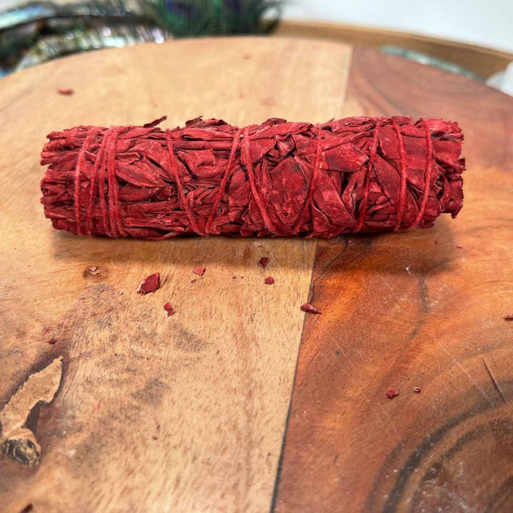 CaNatureLover - Wholesale Sage Bundle - ORGANIC Dragon Blood Sage Smudge Sticks I Dragon Blood Sage High Quality 2 side cutted , high quality Free Shipping, Smudging kit, Red Sage7