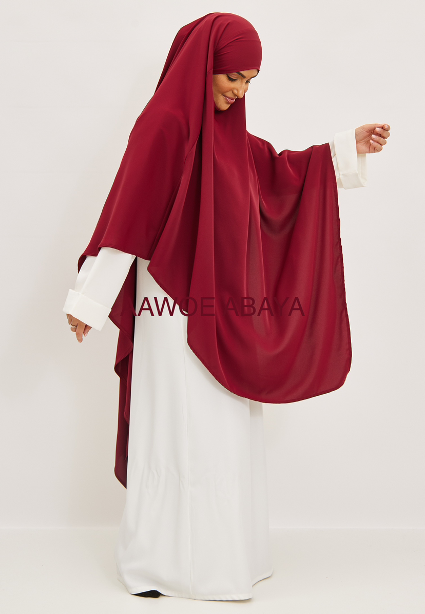 Aawoe Abaya - Vente Hijabs – femme - Khimar Maya Long Pointu - 2143-KH48