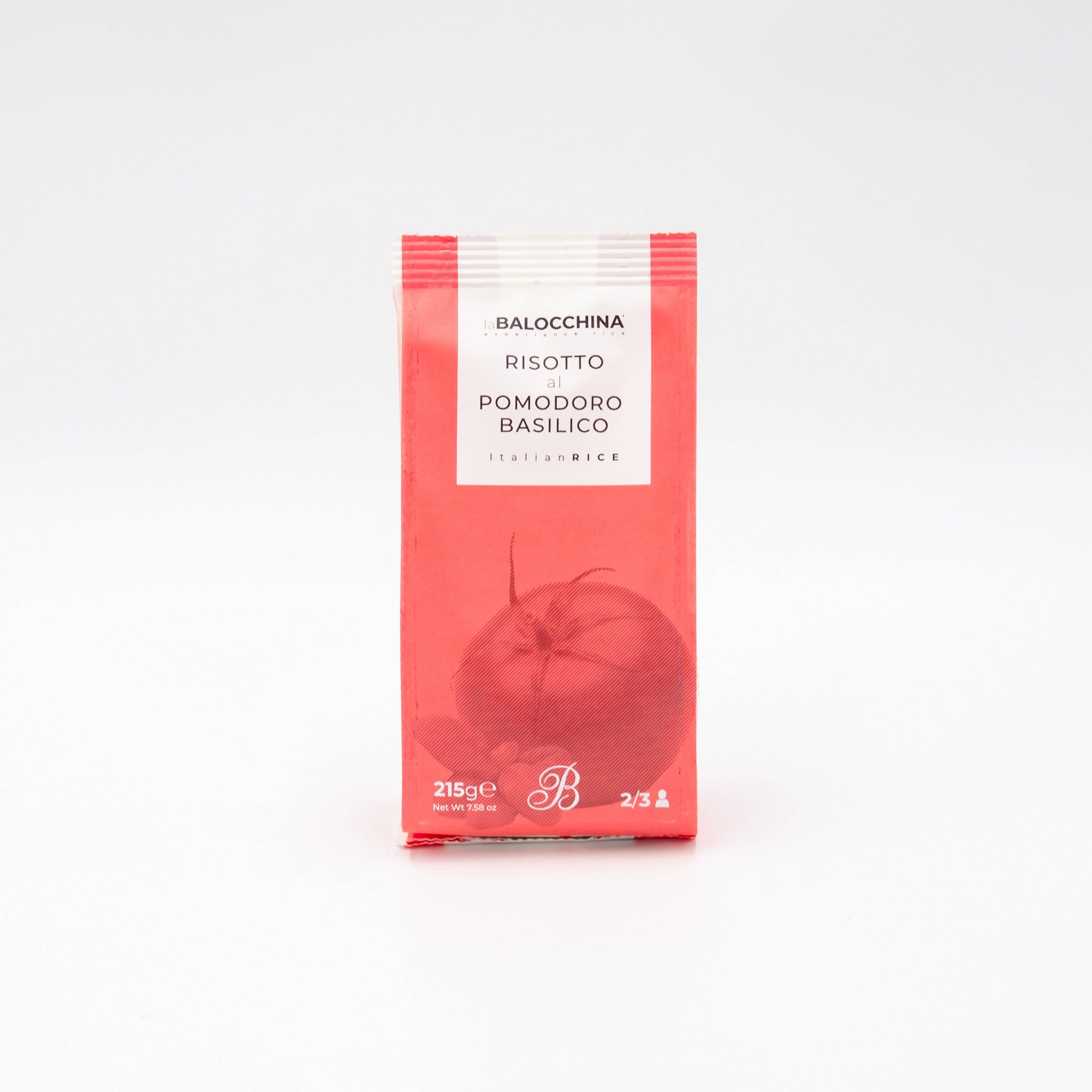 laBalocchina - Wholesale Risotto - Tomato and Basil Risotto 215g in recyclable paper1