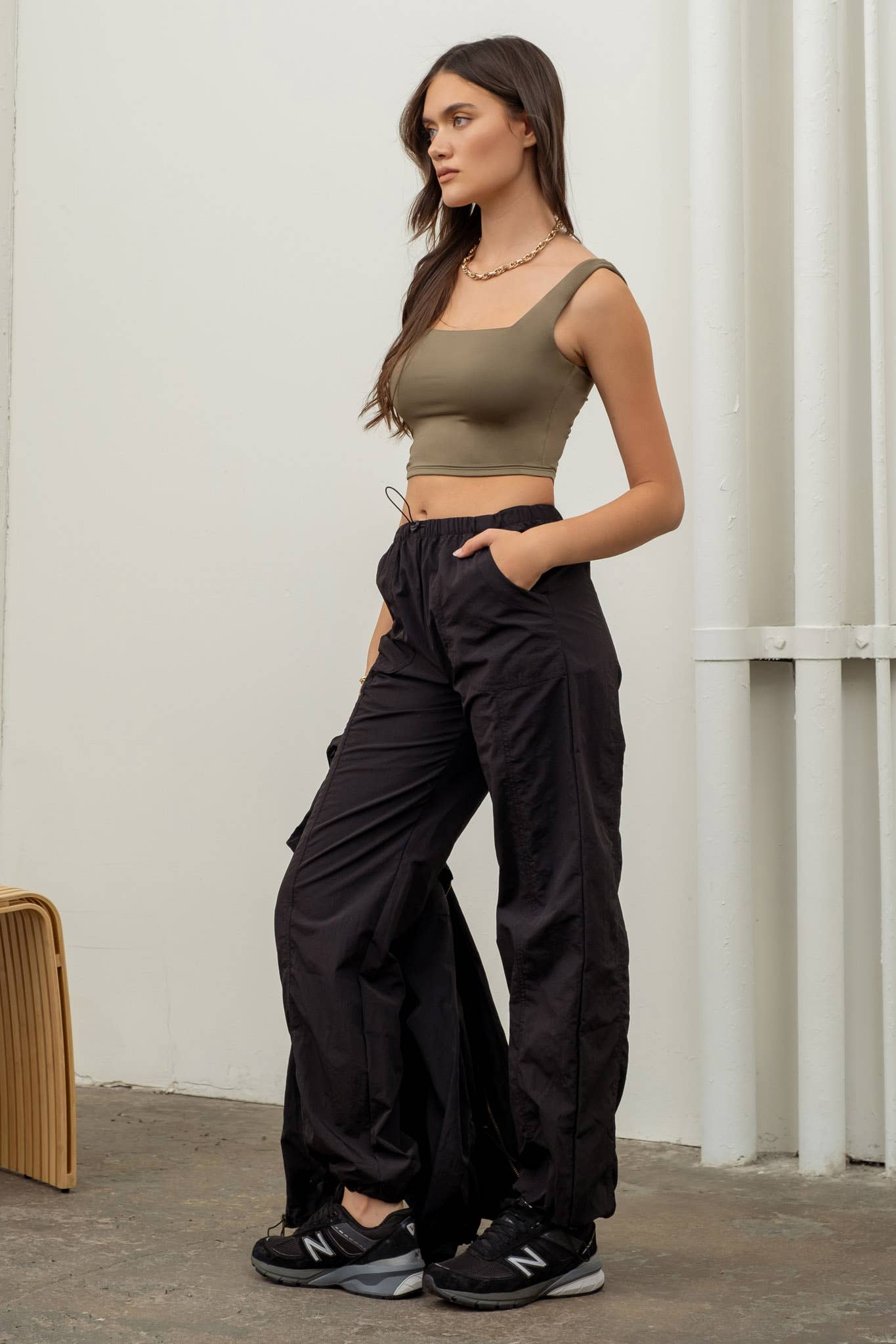 The Workshop Studio - Wholesale Gebreide top - Dames - OMKEERBARE TANKTOP MET KORTE VIERKANTE HALS10