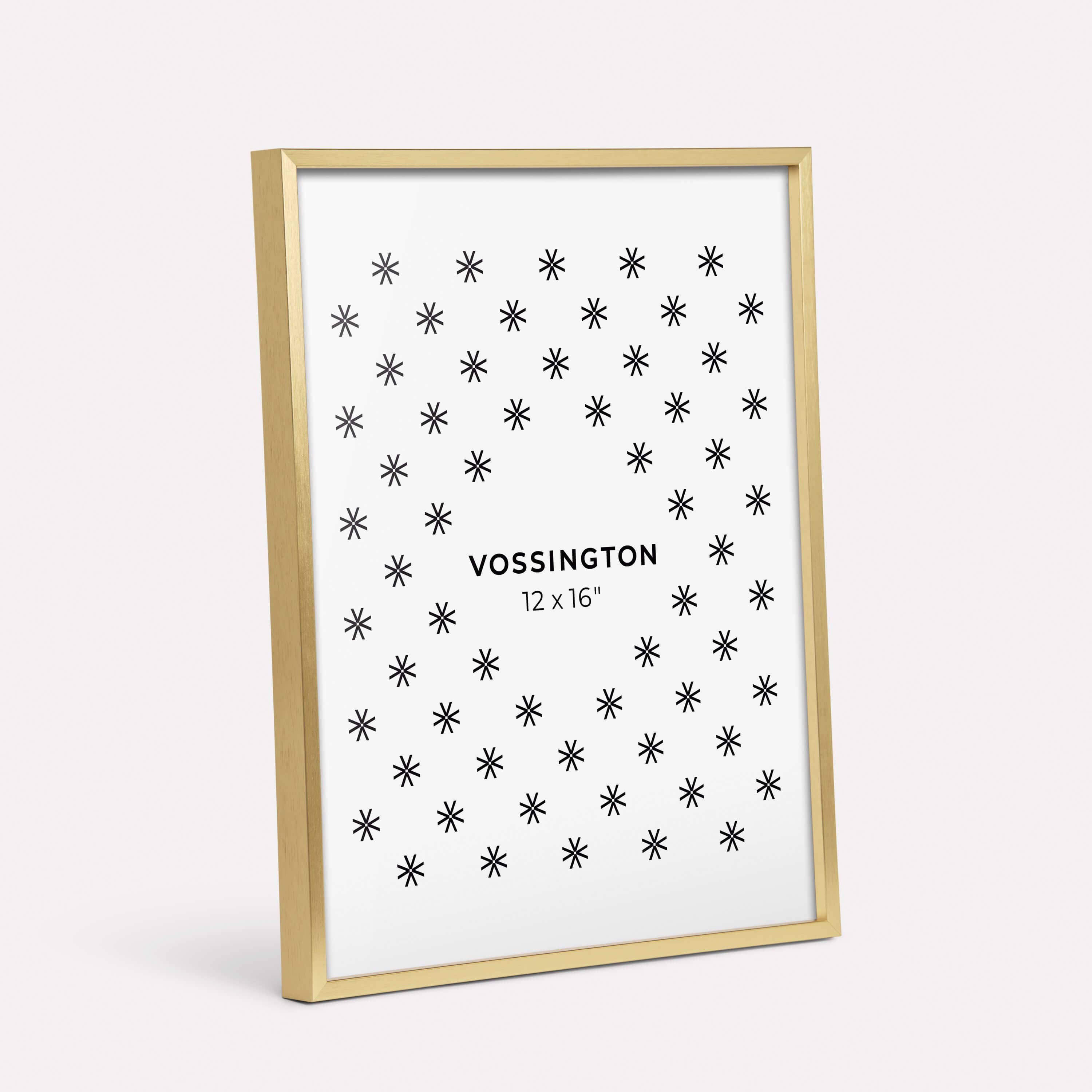 Vossington - Wholesale Picture Frame - 12x16" Thin Frame, Gold1