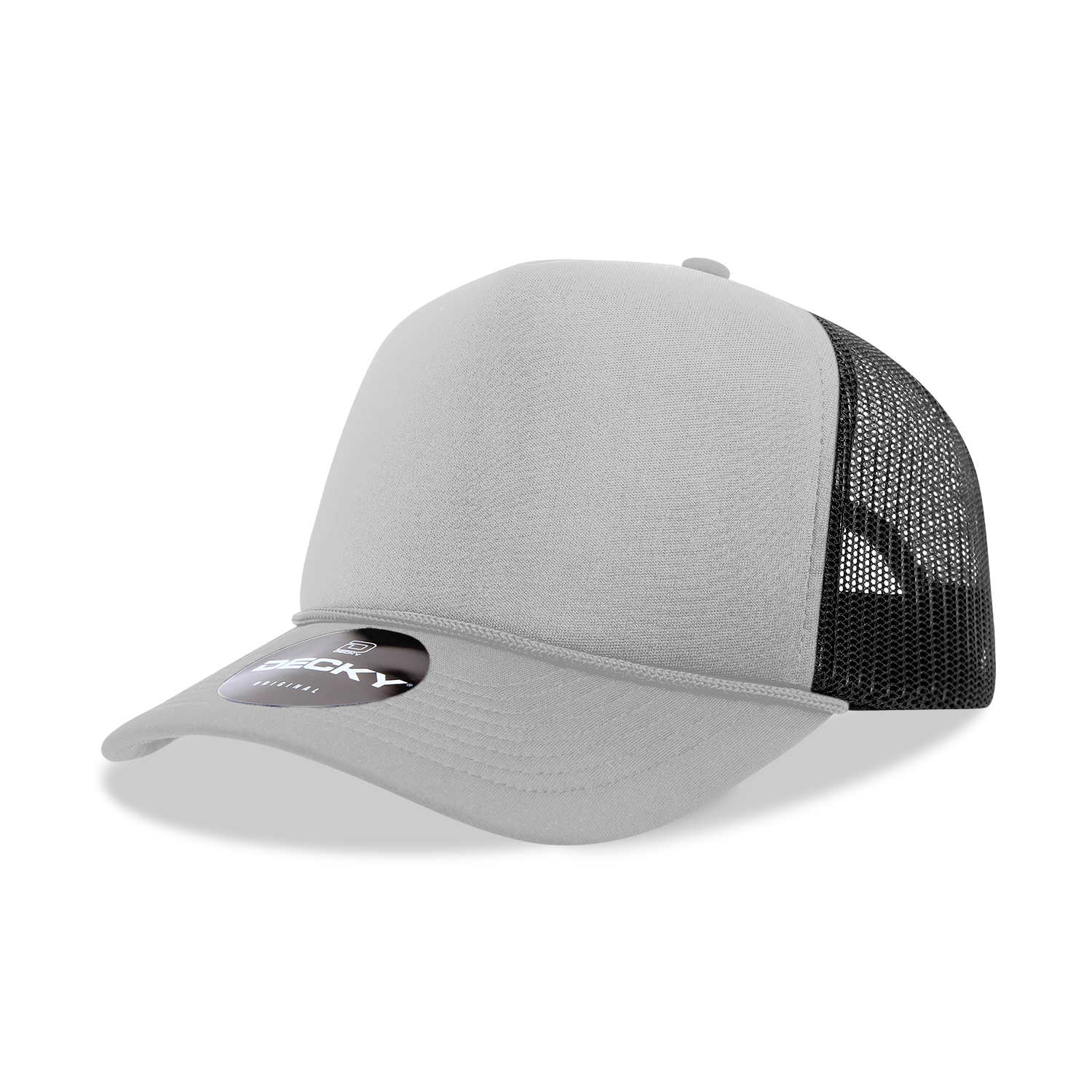 The Park Wholesale - Wholesale Trucker Hat - Unisex - Decky 6025 - Mid Profile, 5 Panel Foam Trucker Hat - 602551
