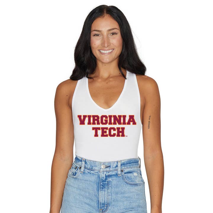 Virginia Tech Bodysuit for engroshandel hos Lojo Collegiate Apparel
