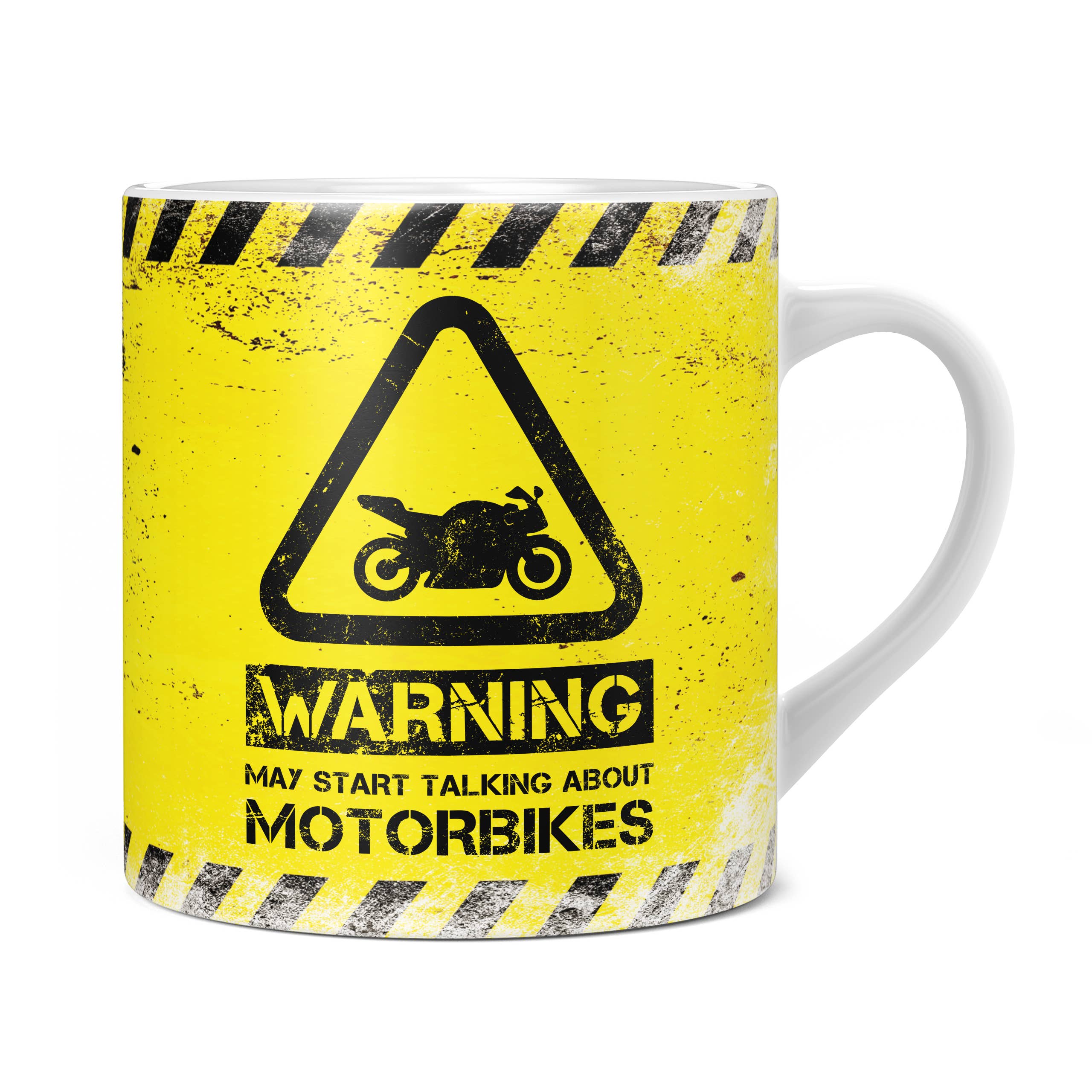 Mug Monster - Vendita all'ingrosso Tazza - Tazza da moto con scritta «Warning May Start Talking about Motorbikes»14