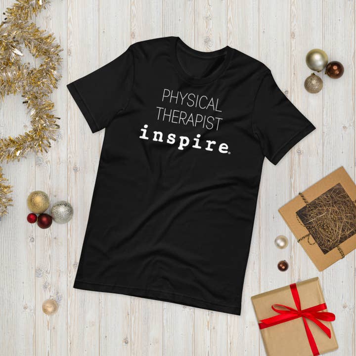 Inspire Physical Therapeut Kurzärmliges Unisex-T-Shirt für den Großhandel von inspire