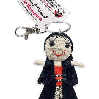 Kamibashi - Wholesale Keychain - Unisex - Vampire (Girl) String Doll Keychain1