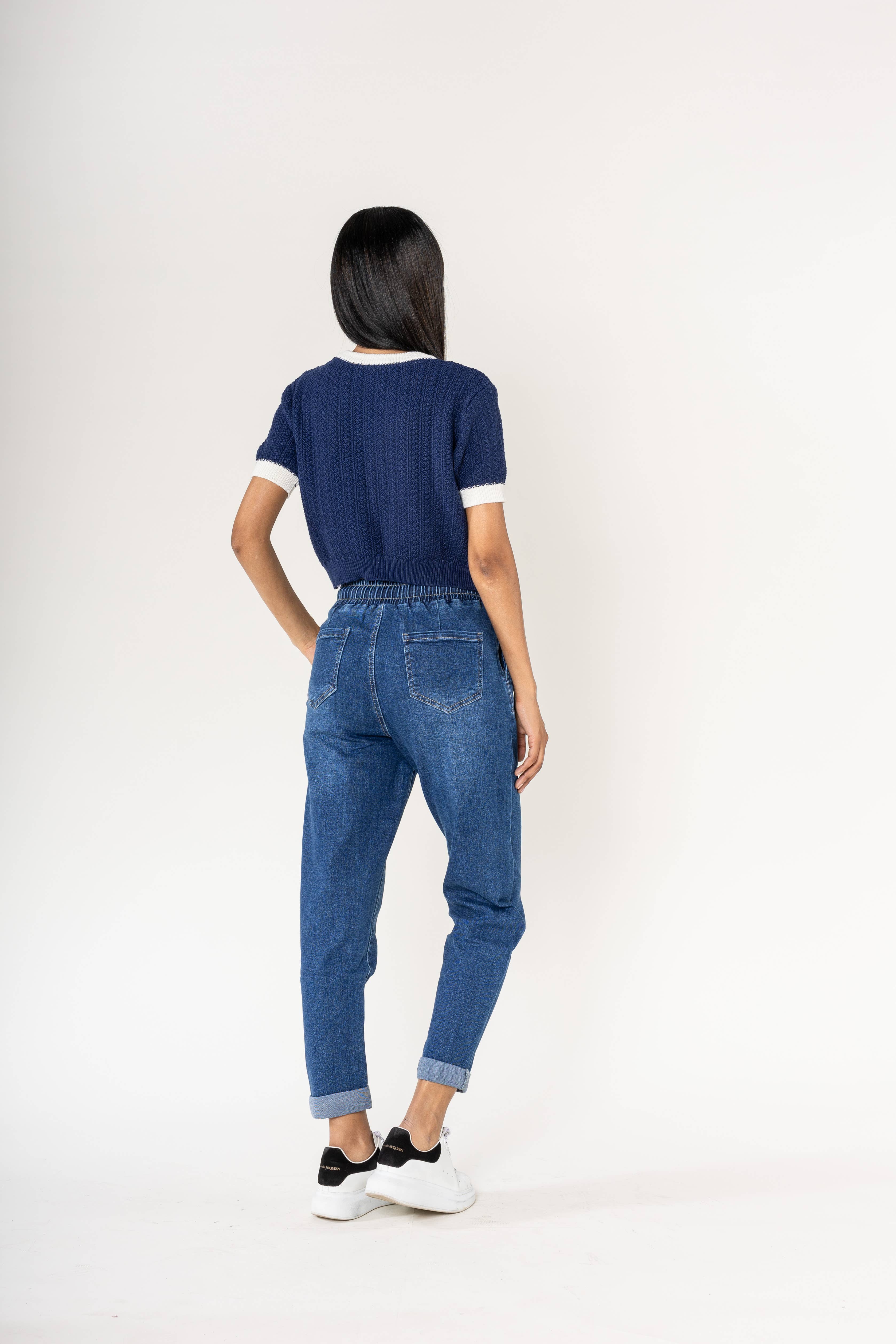 Nina Carter - Wholesale Pants - Women's - Panta jogg leopard elastic waist with drawstring P5007