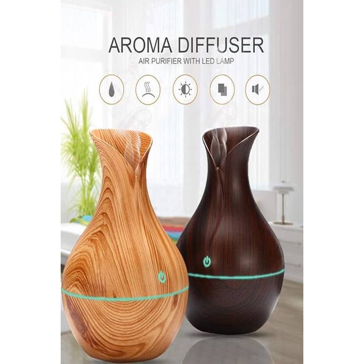 42POPS - Wholesale Air Humidifier - ....SI-26743 Tik Tok Petal Shaped Ultrasonic Humidifier Aroma Di