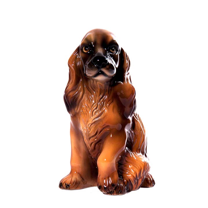 Cocker spaniel brown 11.5 for wholesale by Intrada Italy